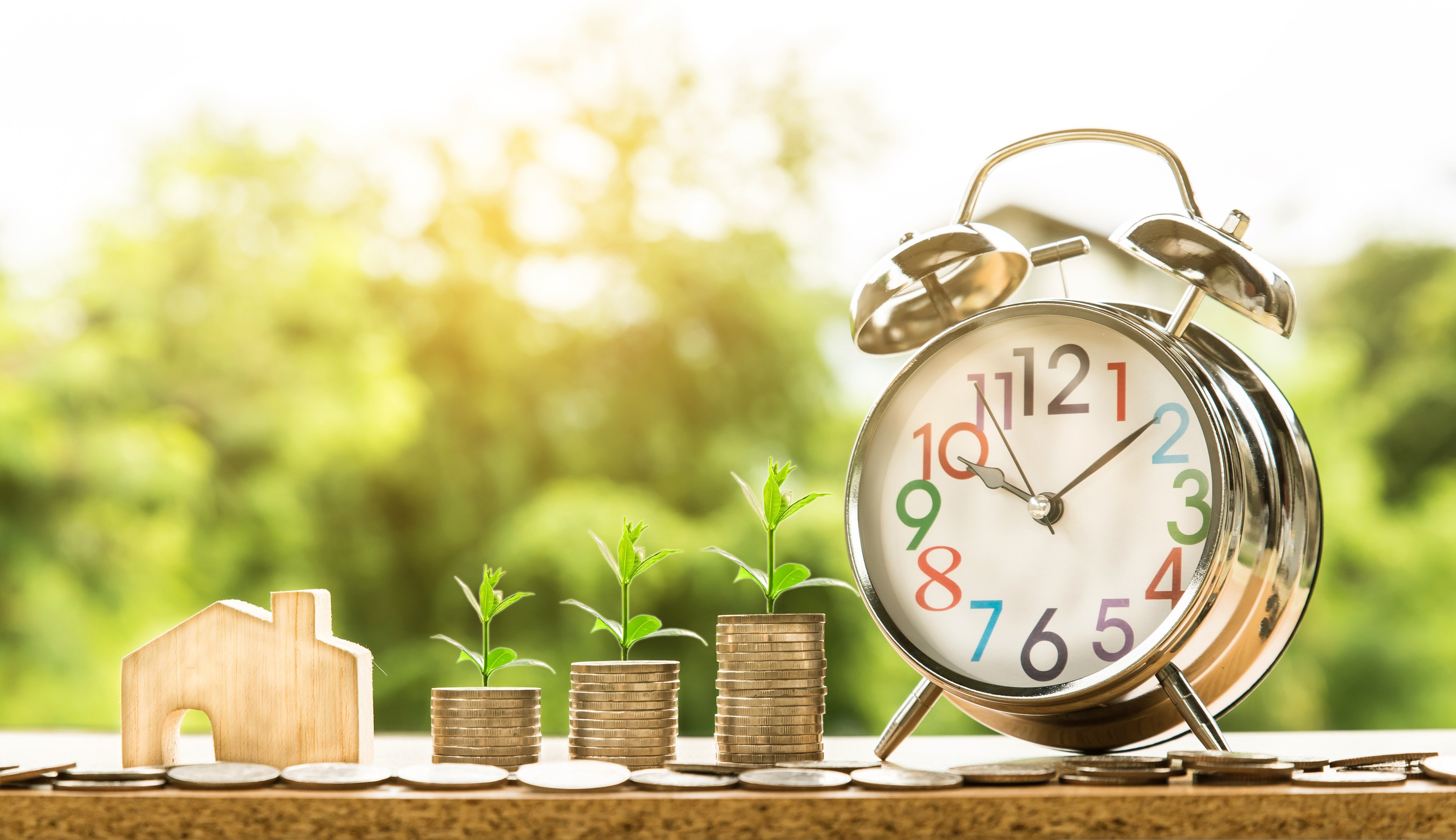 Real Estate Investment - Time and Growth Concept
